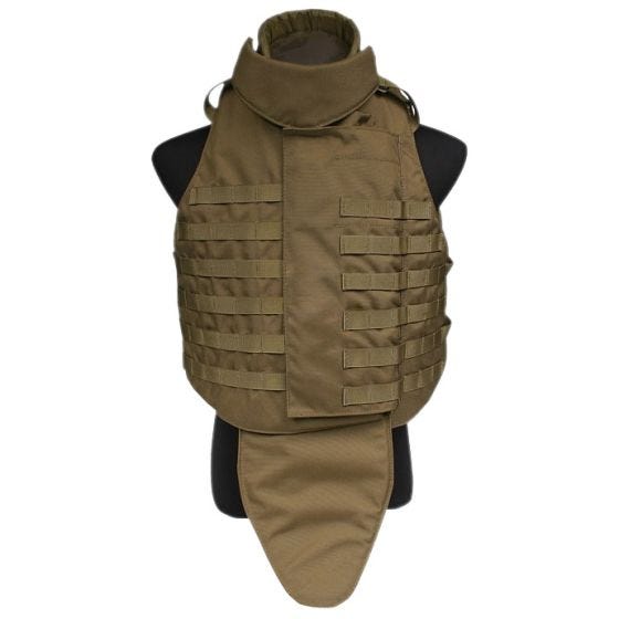 Flyye gilet tattico Outer Tactical Vest in Coyote Brown