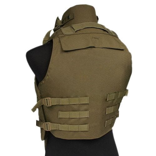 Flyye gilet tattico Outer Tactical Vest in Coyote Brown