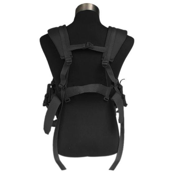 Flyye imbracatura da petto Pathfinder in nero