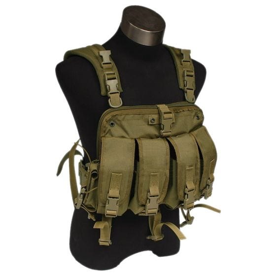 Flyye imbracatura da petto Pathfinder in Coyote Brown