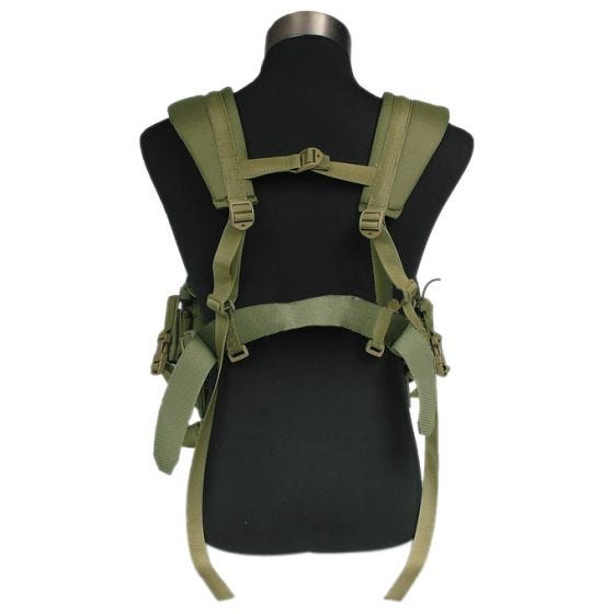 Flyye imbracatura da petto Pathfinder in Ranger Green