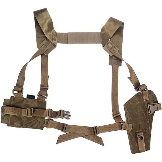 Flyye sistema fondina da spalla MOLLE in Coyote Brown