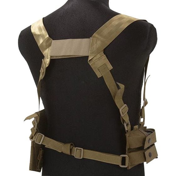 Flyye sistema fondina da spalla MOLLE in Coyote Brown