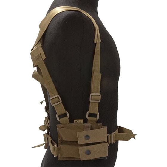 Flyye sistema fondina da spalla MOLLE in Coyote Brown
