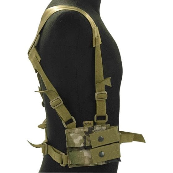 Flyye sistema fondina da spalla MOLLE in MultiCam