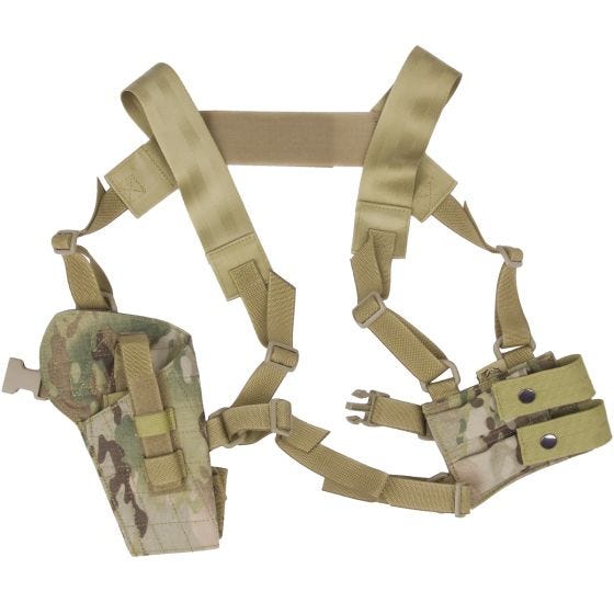 Flyye sistema fondina da spalla MOLLE in MultiCam