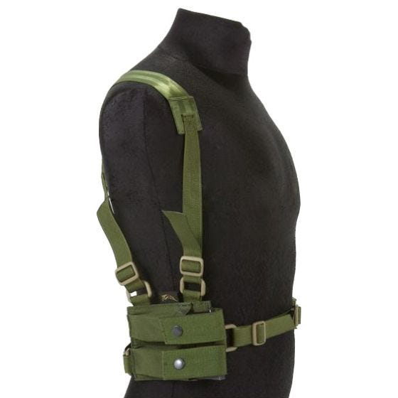 Flyye sistema fondina da spalla MOLLE in Olive Drab