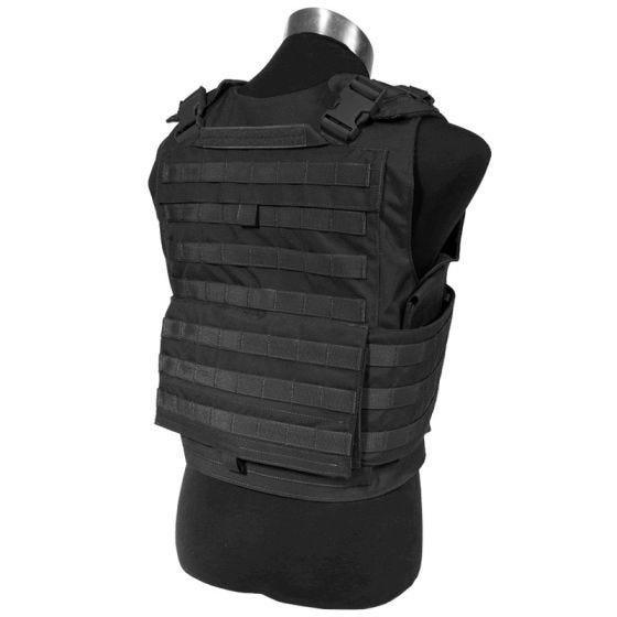 Flyye gilet Spartan in nero
