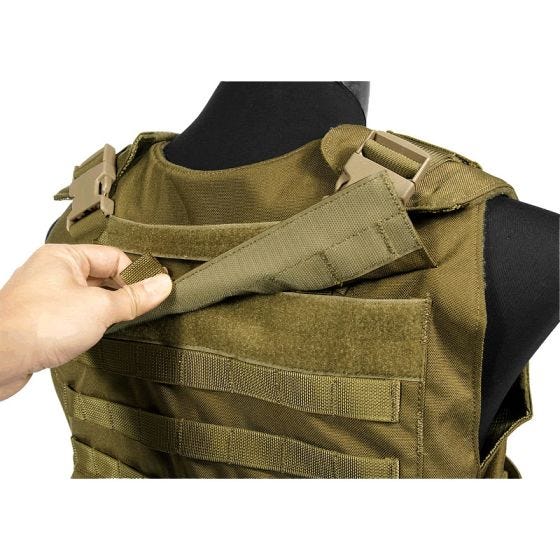 Flyye gilet Spartan in Coyote Brown