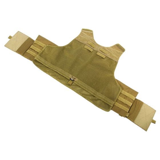 Flyye gilet Spartan in Coyote Brown
