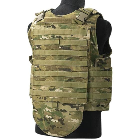 Flyye gilet Spartan in MultiCam