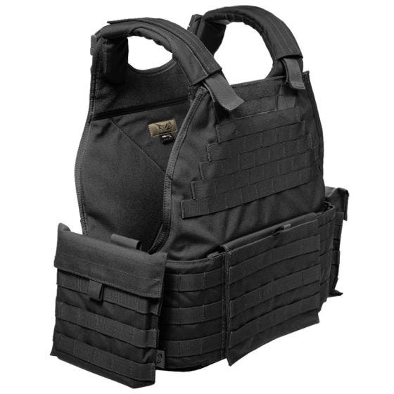 Flyye giubbotto antiproiettile SPC MOLLE in nero
