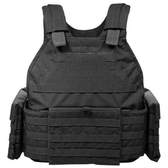 Flyye giubbotto antiproiettile SPC MOLLE in nero