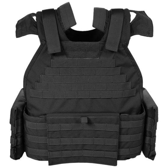 Flyye giubbotto antiproiettile SPC MOLLE in nero