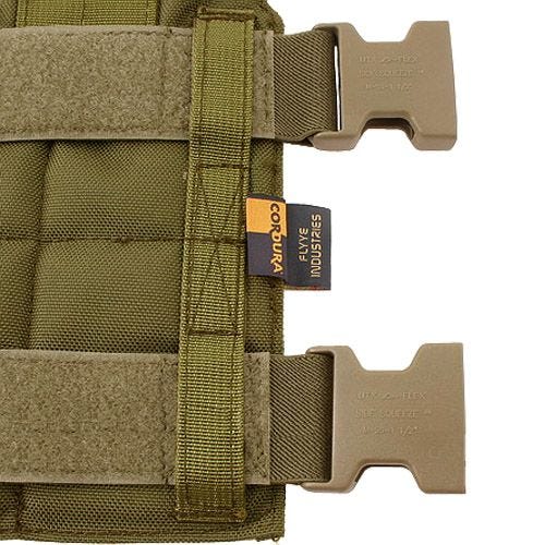 Flyye pannello cosciale MOLLE in Coyote Brown