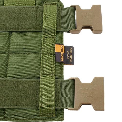 Flyye pannello cosciale MOLLE in Olive Drab