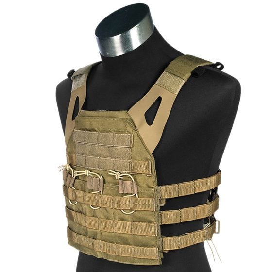 Flyye Plate Carrier Swift in Coyote Brown