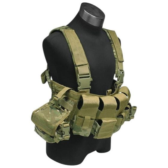 Flyye chest rig tattico a fascia LBT 1961A in MultiCam