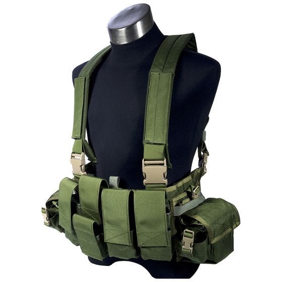Flyye chest rig tattico a fascia LBT 1961A in Olive Drab