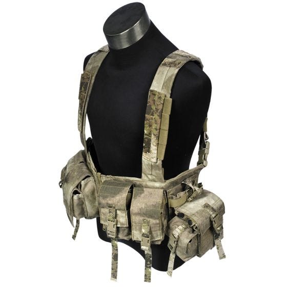 Flyye chest rig tattico a fascia LBT 1961G in A-TACS AU