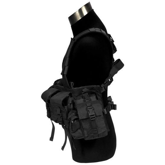 Flyye chest rig tattico a fascia LBT 1961G in nero