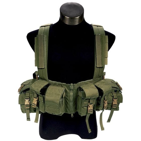 Flyye chest rig tattico a fascia LBT 1961G in Ranger Green