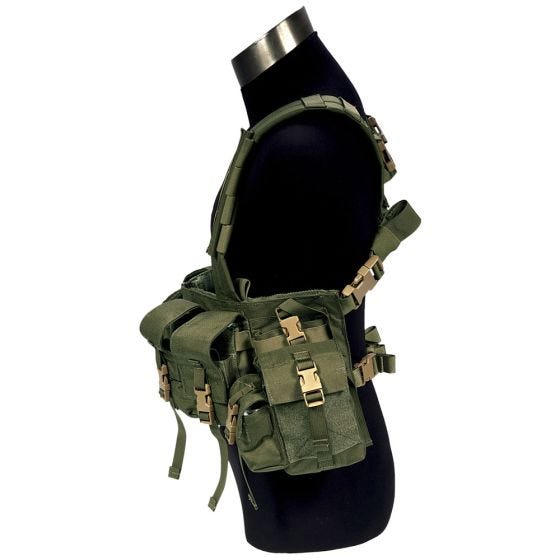 Flyye chest rig tattico a fascia LBT 1961G in Ranger Green