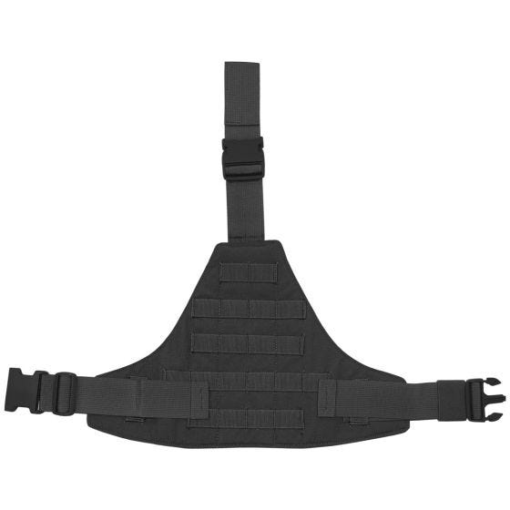 Flyye pannello cosciale triangolare MOLLE in nero