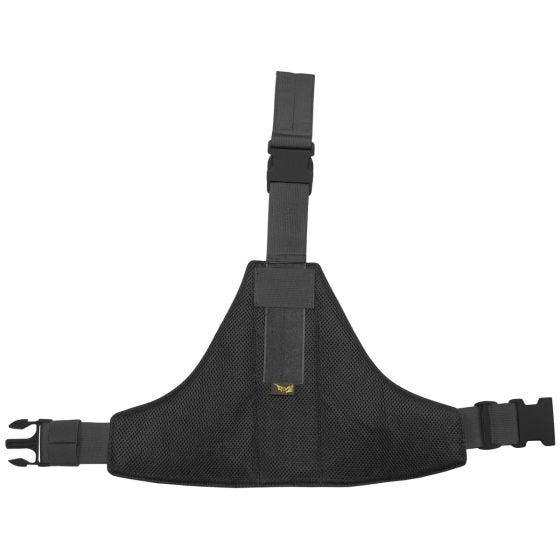 Flyye pannello cosciale triangolare MOLLE in nero
