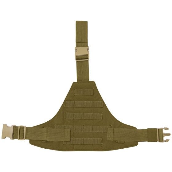 Flyye pannello cosciale triangolare MOLLE in Coyote Brown