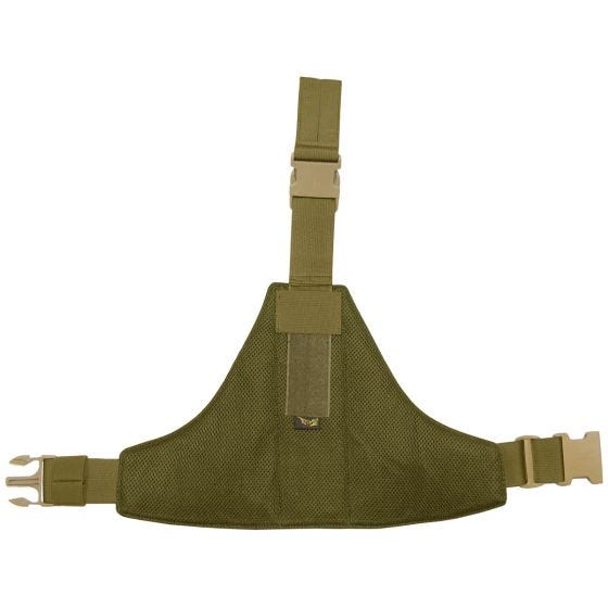 Flyye pannello cosciale triangolare MOLLE in Coyote Brown