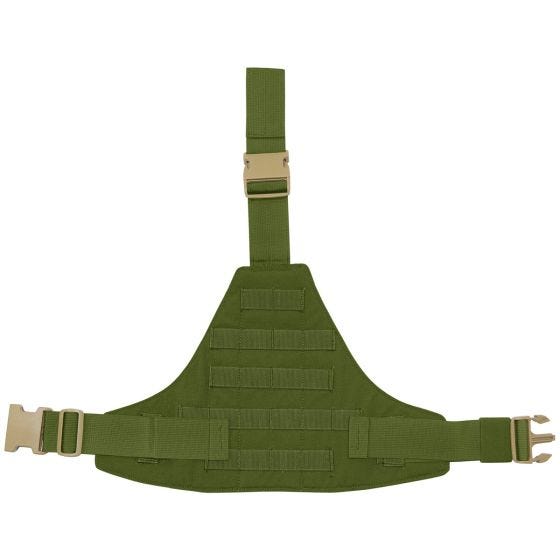 Flyye pannello cosciale triangolare MOLLE in Olive Drab