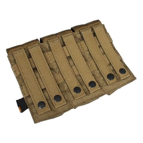Flyye portacaricatore triplo M4/M16 MOLLE in Coyote Brown