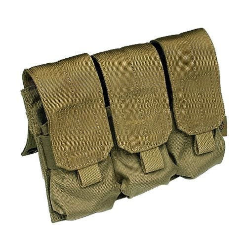 Flyye portacaricatore triplo M4/M16 MOLLE in cachi