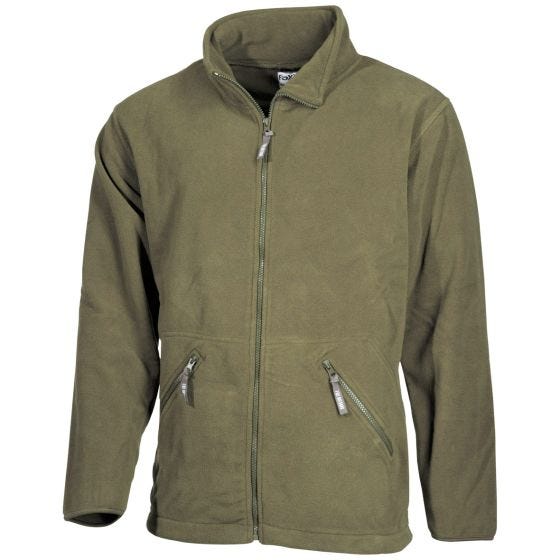 Fox Outdoor felpa in pile verde oliva