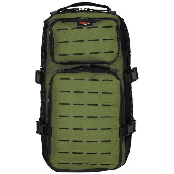 Fox Outdoor zaino da assalto/viaggio in nero/OD Green