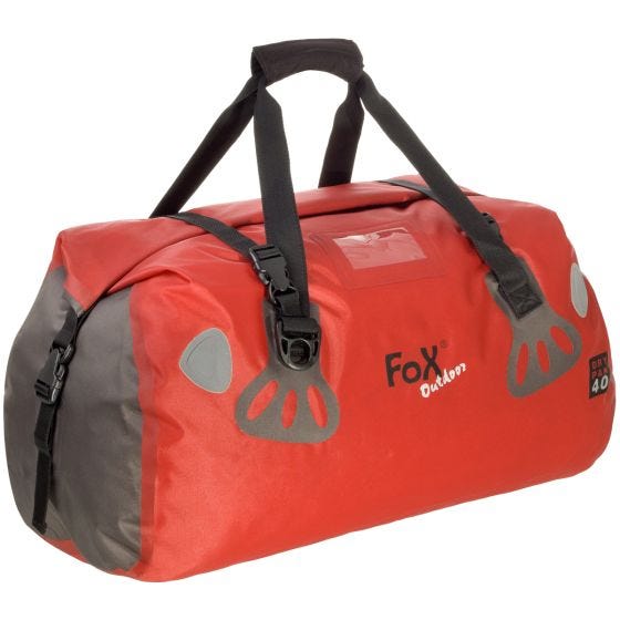 Fox Outdoor borsone impermeabile DRY PAK 40 in rosso