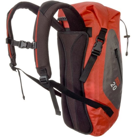 Fox Outdoor zaino impermeabile DRY PAK 20 in rosso