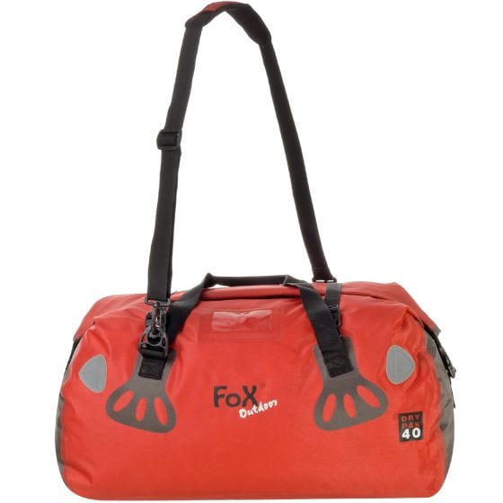 Fox Outdoor borsone impermeabile DRY PAK 40 in rosso