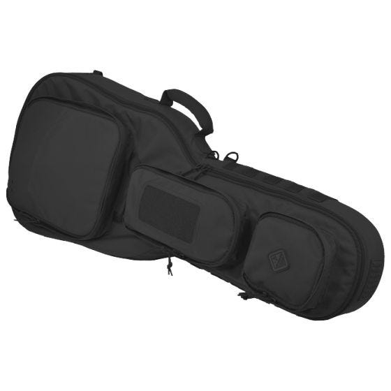 Hazard 4 Portafucile Battle Axe imbottito a forma di custodia per chitarra in nero