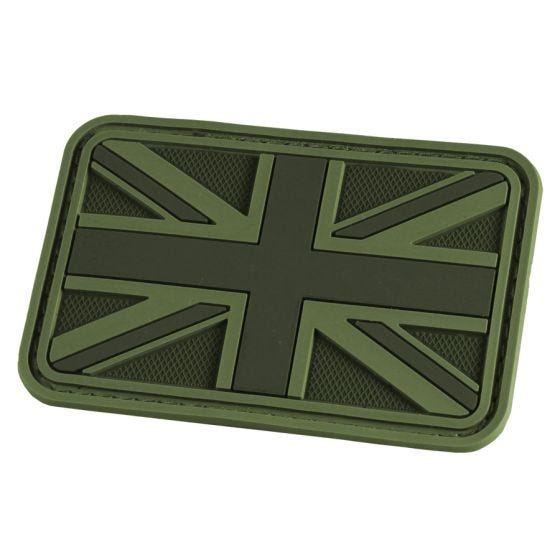 Hazard 4 patch Union Jack 3D in OD Green