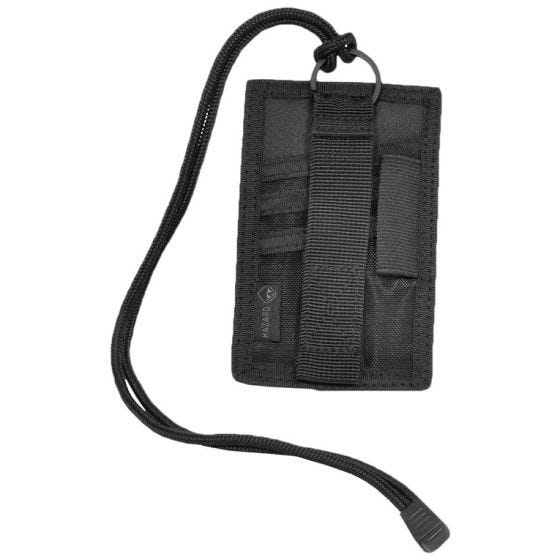 Hazard 4 custodia per documenti, mostrine e patch Badger in nero