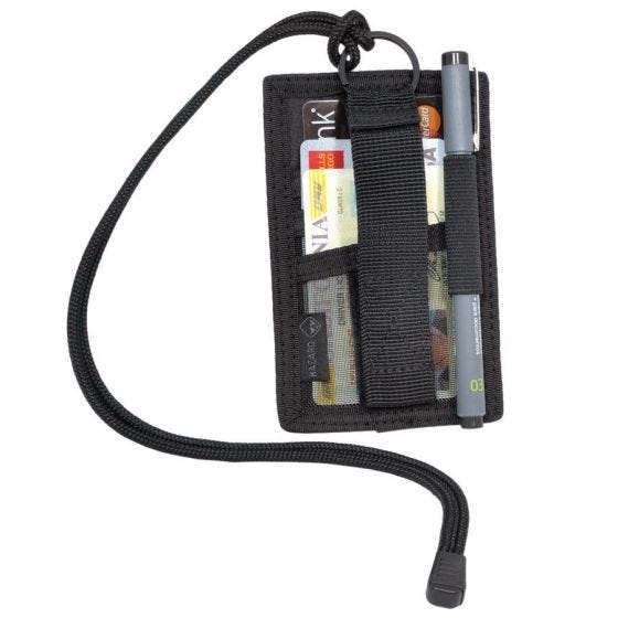Hazard 4 custodia per documenti, mostrine e patch Badger in nero