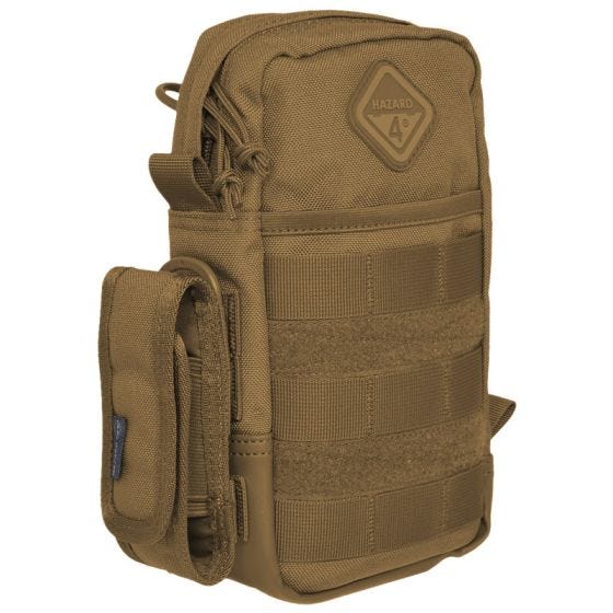Hazard 4 custodia multiuso Broadside con attacchi MOLLE in Coyote
