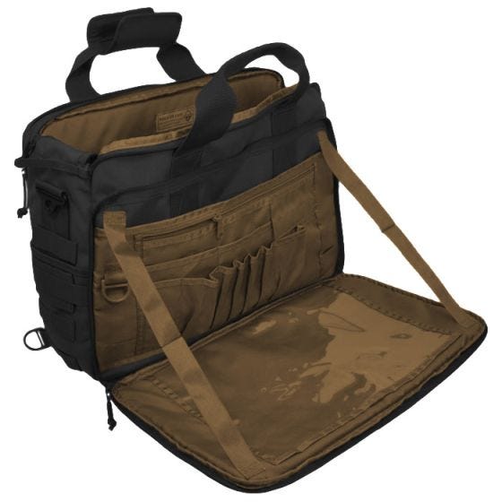 Hazard 4 valigetta bail-out-bag porta laptop morbida modello Ditch in nero