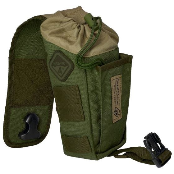 Hazard 4 custodia per bottiglie/caricatori Flip in Olive Drab