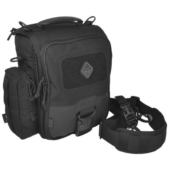 Hazard 4 tracolla mini-messenger bag Kato per tablet o netbook in nero
