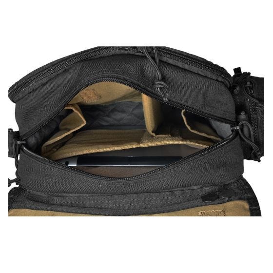 Hazard 4 tracolla mini-messenger bag Kato per tablet o netbook in nero