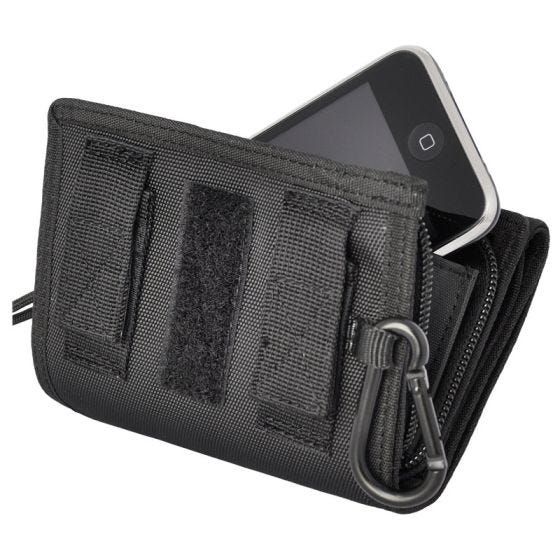 Hazard 4 portafogli/custodia iPhone Mil-iWallet in nero