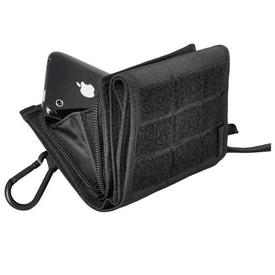 Hazard 4 portafogli/custodia iPhone Mil-iWallet in nero